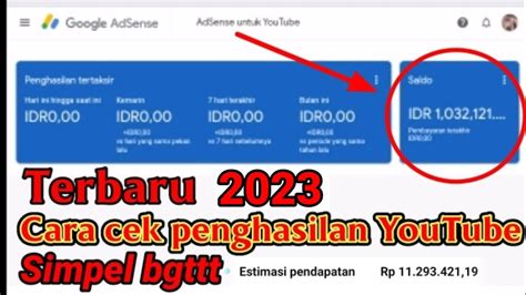 bahasa inggris pacar vokal pemula soal cara cek penghasilan adsense tendangan inti image 4